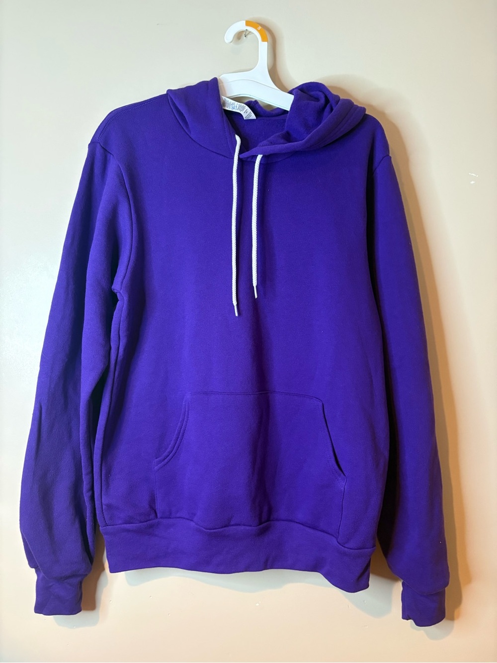 Bella + Canvas Purple Fleece Collection Hoodie NWOT